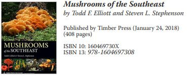 Picture of book cover of Mushrooms of the Southeast