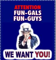 Picture of Ad We Want You Fun-gals, Fun-Guys